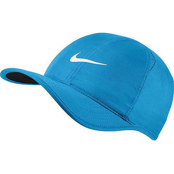 テニスショップラリー Nike ナイキ フェザーライト キャップ テニスキャップ イクェイターブルー 4 国内正規商品
