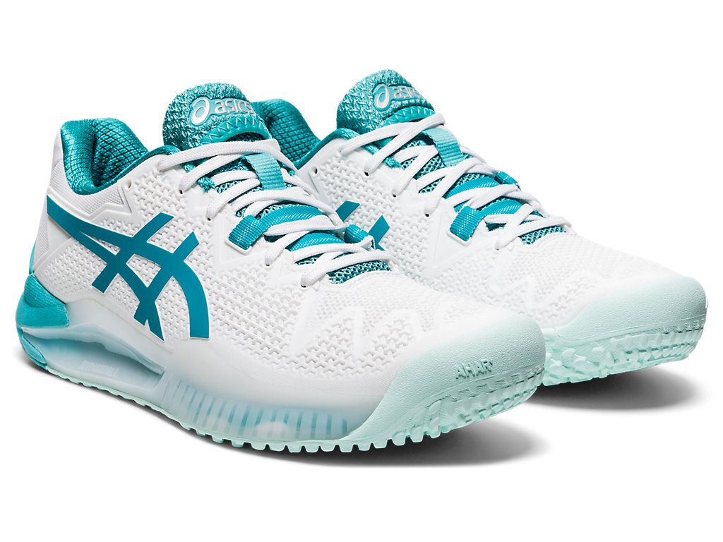 テニスショップラリー / 【定価より40％OFF】asics(アシックス)レディーステニスシューズ オムニ・クレーコート用GEL-RESOLUTION  8 OC ゲルレゾリューション8 1042A071-106