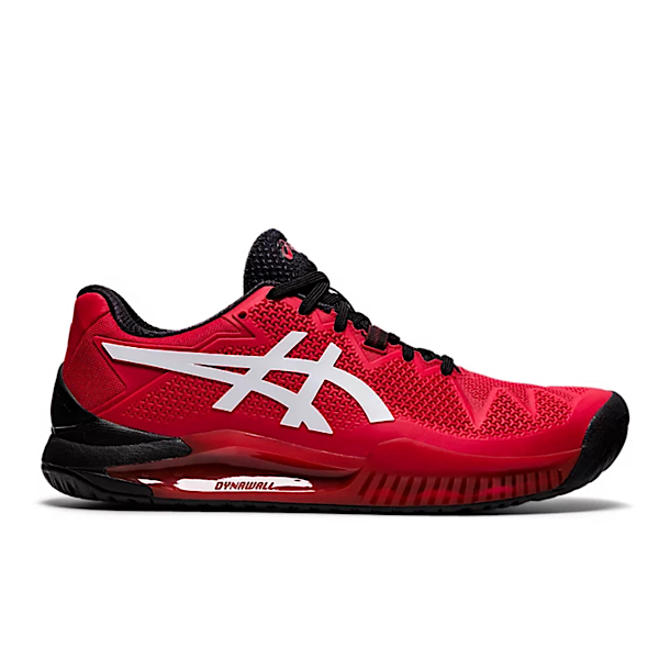 テニスショップラリー / asics(アシックス) メンズテニスシューズ オールコート用 ゲルレゾリューション８ GEL-RESOLUTION 8  1041A079/(601)エレクトリックレッド/ホワイト Electric Red/White